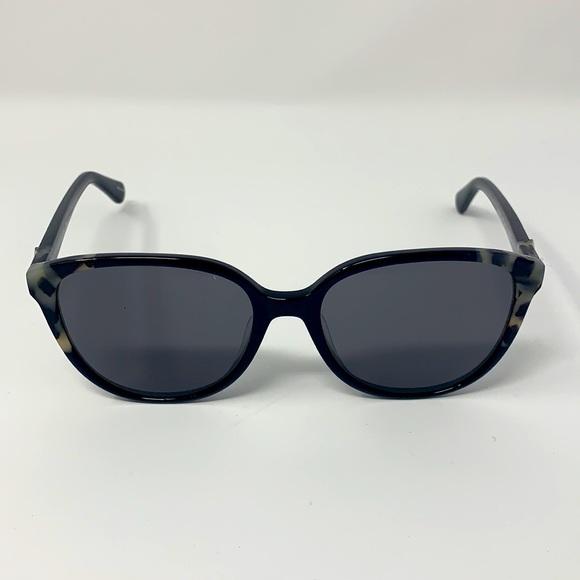 Kate Spade New York Vienne Polarized Round Acetate Hello Sunshine Sunglasses - Picture 4 of 11